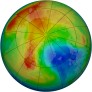 Arctic Ozone 1992-01-18